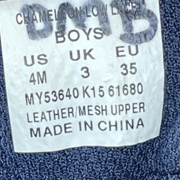 Merrell Chameleon Low Lace Hiking Waterproof Shoes KIDS 4M‎ Womens Size 5 - Picture 8 of 8